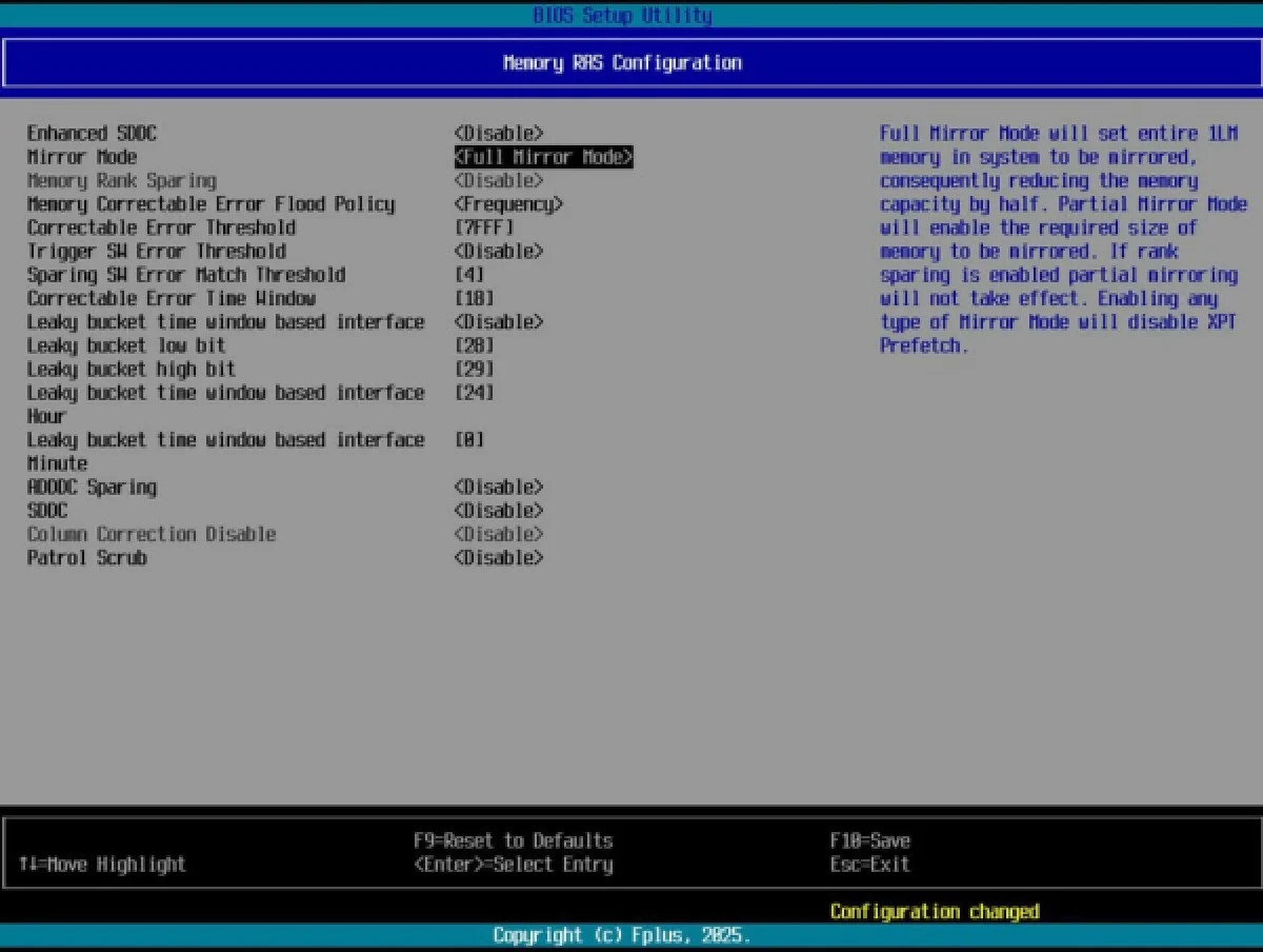 Обновление BIOS v1.0.5: Расширенный контроль серверного оборудования