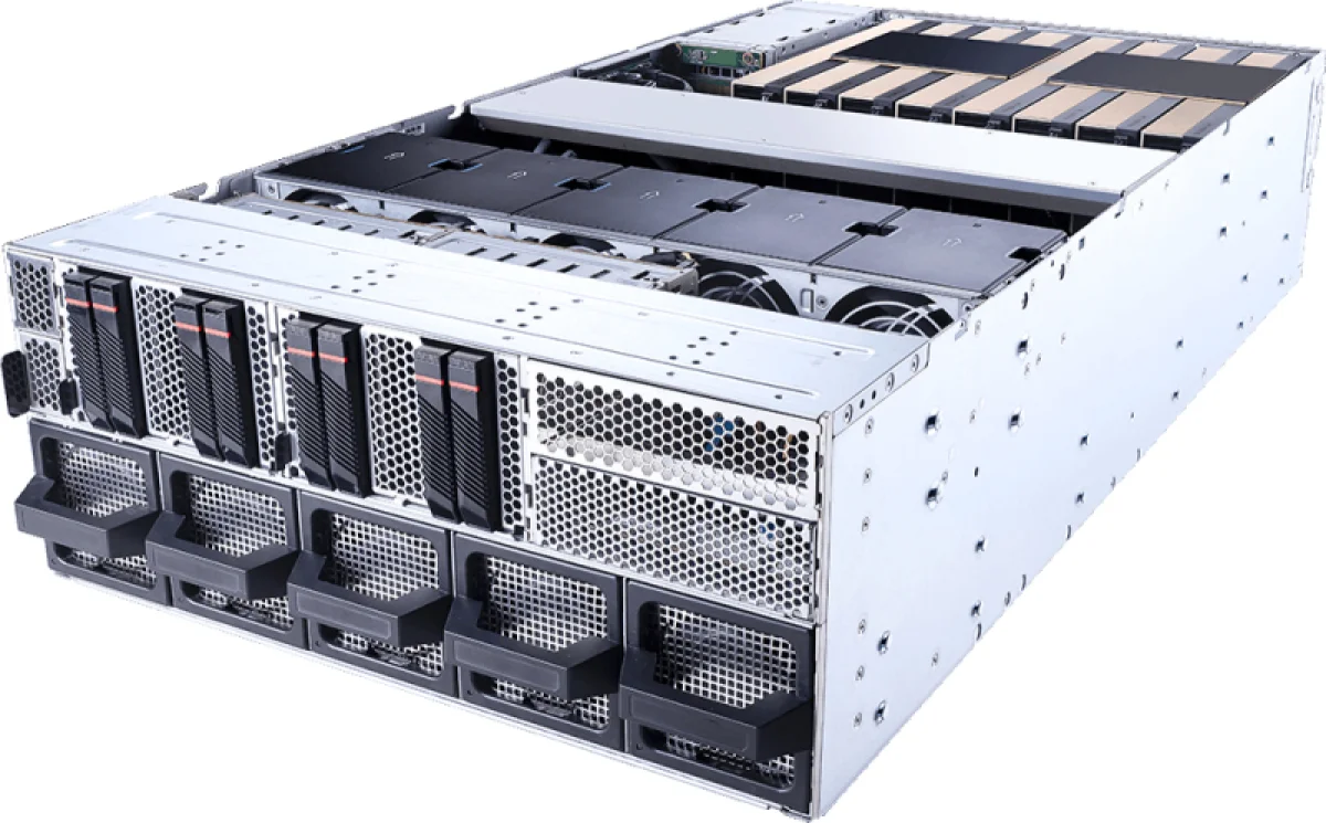 MSI представила сервер для ИИ с новыми AMD EPYC Turin и восемью слотами PCIe 5.0