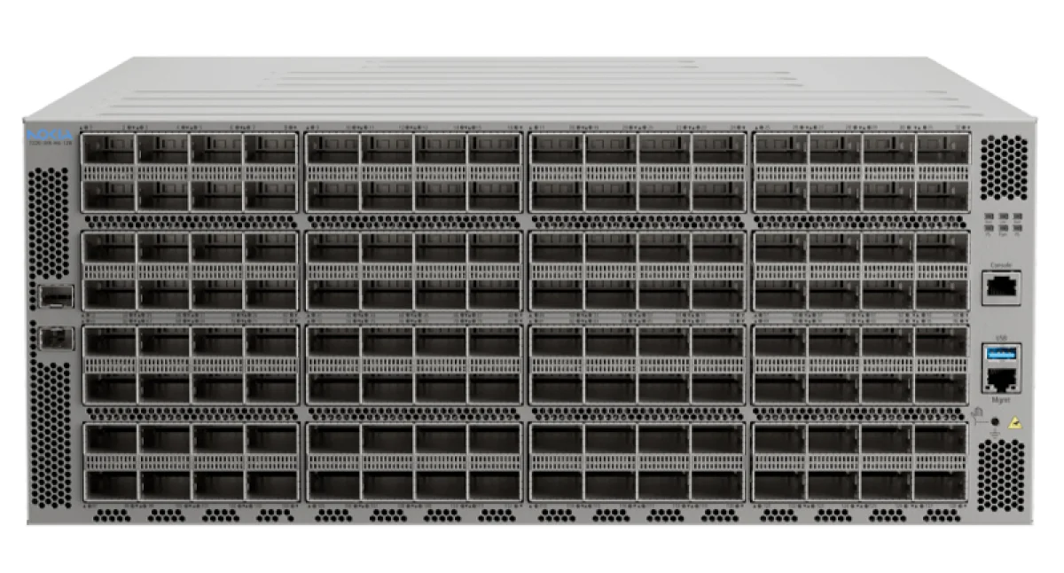 Революция в сетях: новый коммутатор Nokia передает 102 терабита в секунду