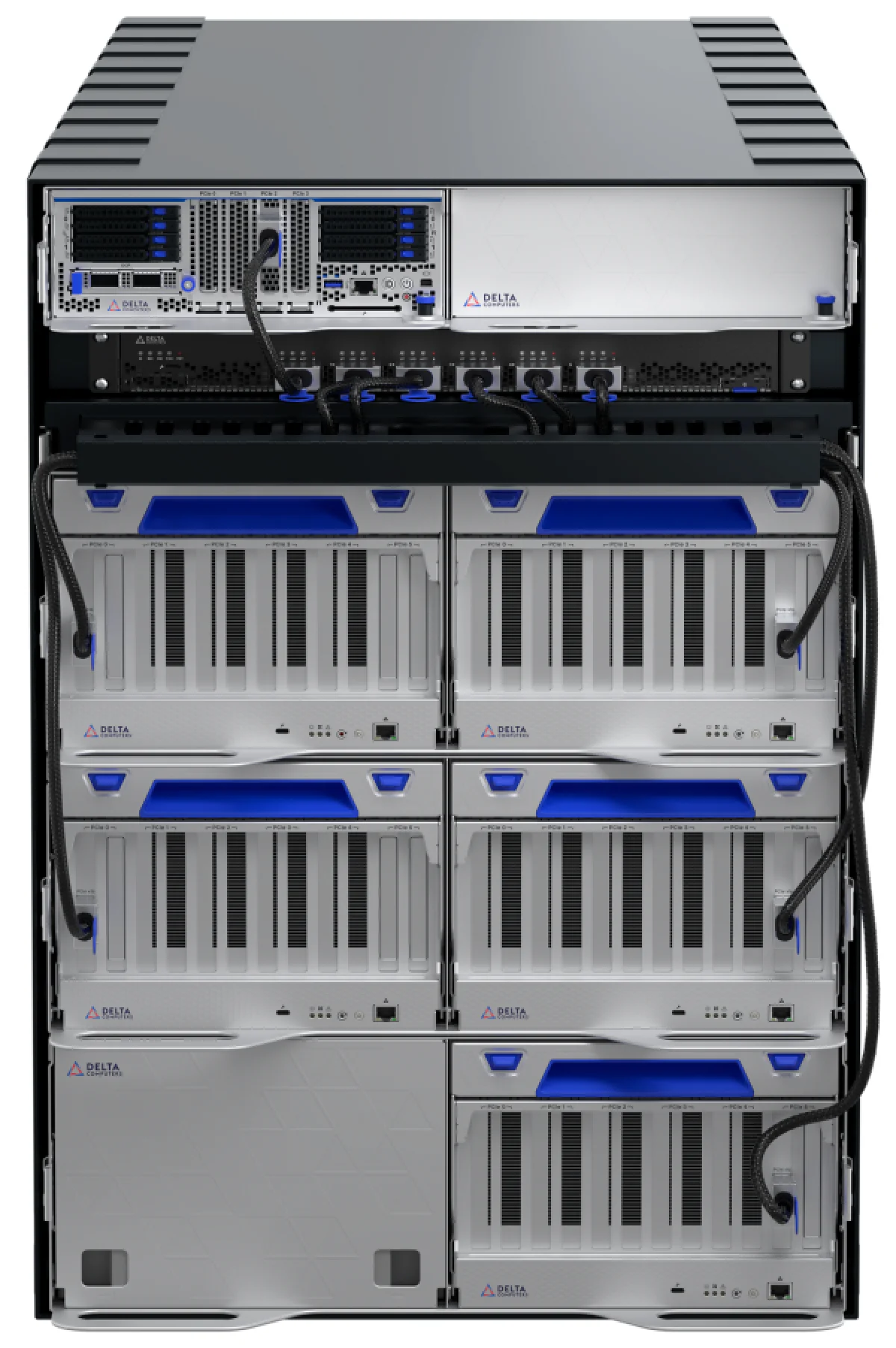 Российский сервер для ИИ: масштабирование до 25 графических ускорителей