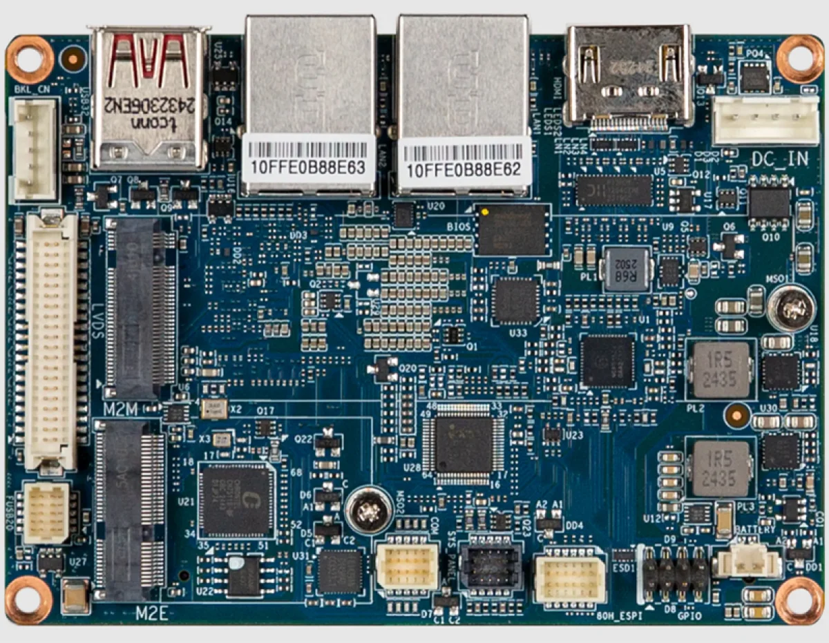 Новые промышленные одноплатники работают в экстремальных условиях: от -40°C до +85°C