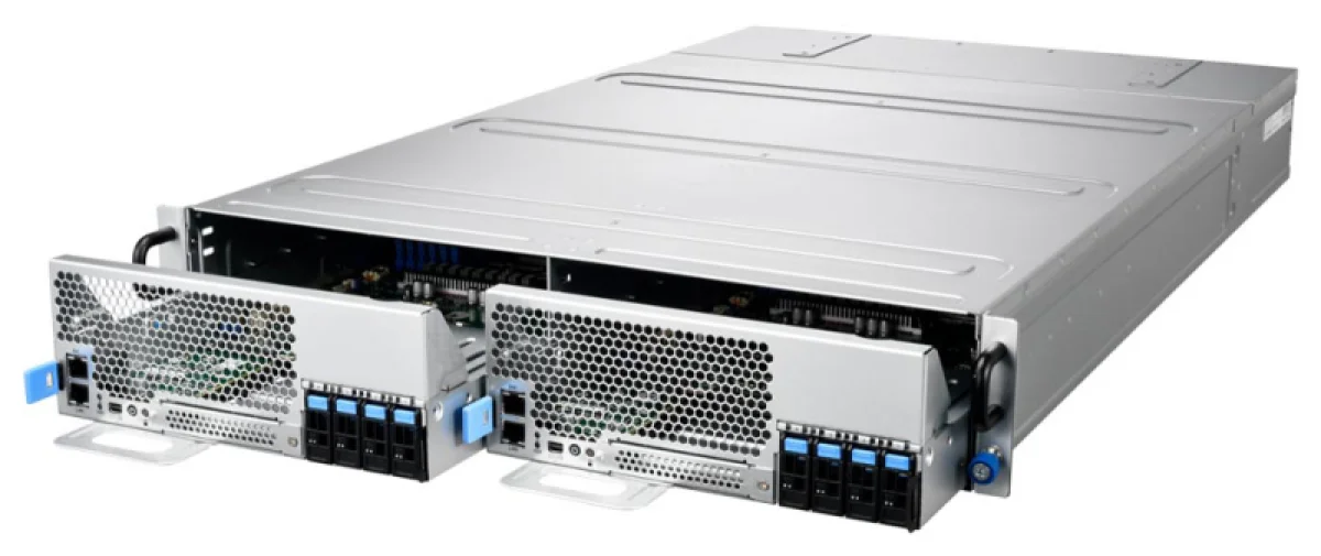 Двухузловой сервер MiTAC на новых AMD EPYC Turin: плотность и производительность для ЦОД