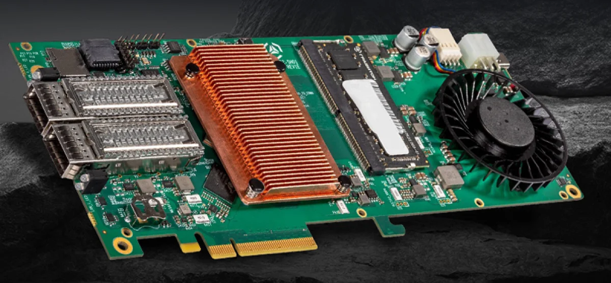 Российская SmartNIC для ЦОД: FPGA, 100 Гбит/с и слот для памяти