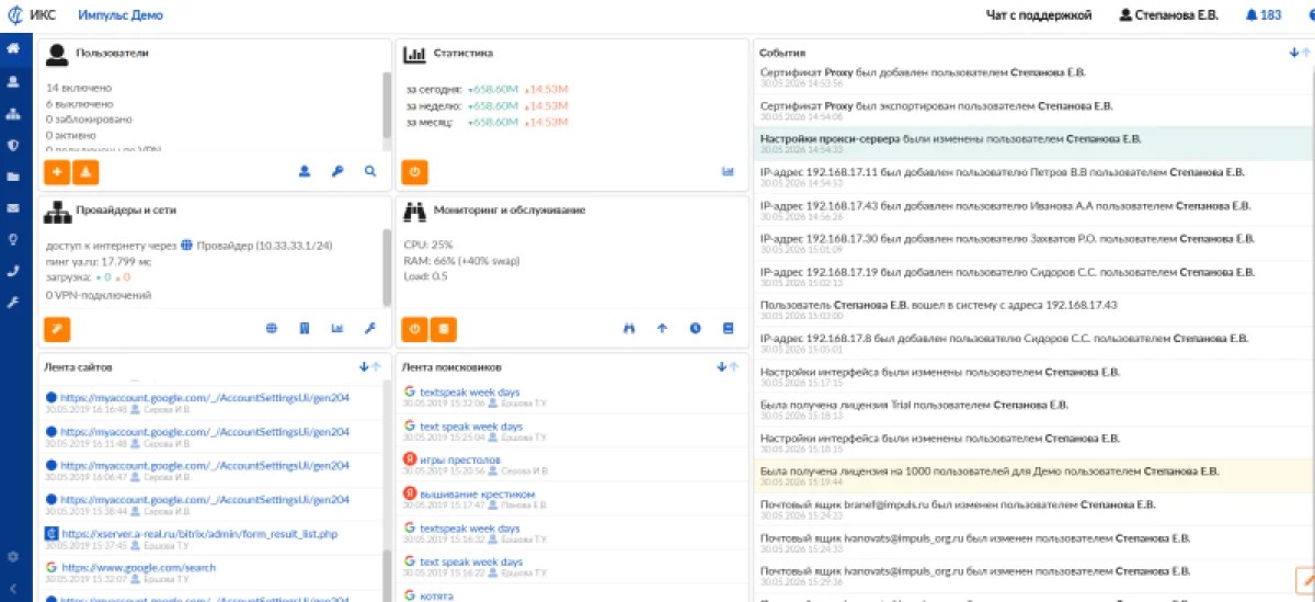 Вышла новая версия российского межсетевого экрана NGFW ИКС 13.0