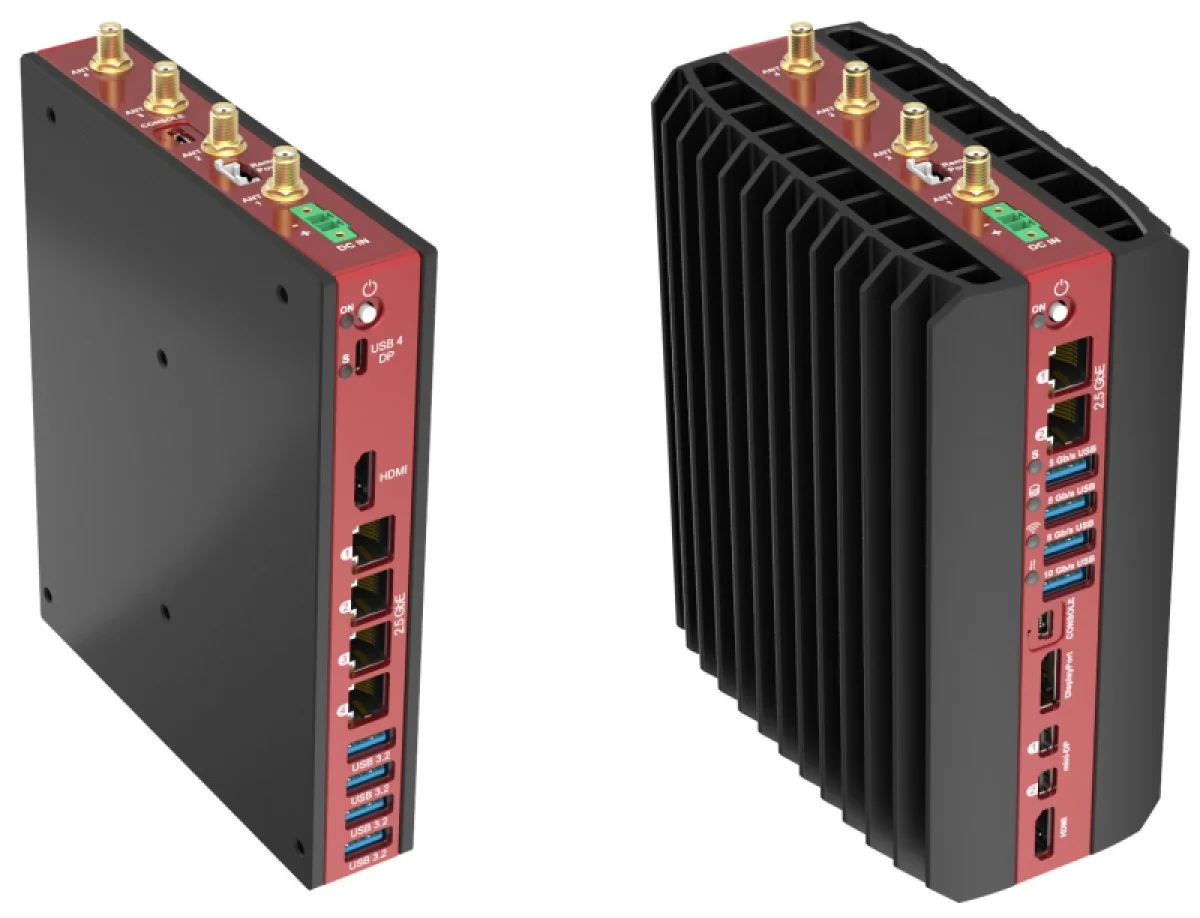 Без вентиляторов и с ИИ: промышленный ПК на Ryzen AI 9 и 128 ГБ ОЗУ