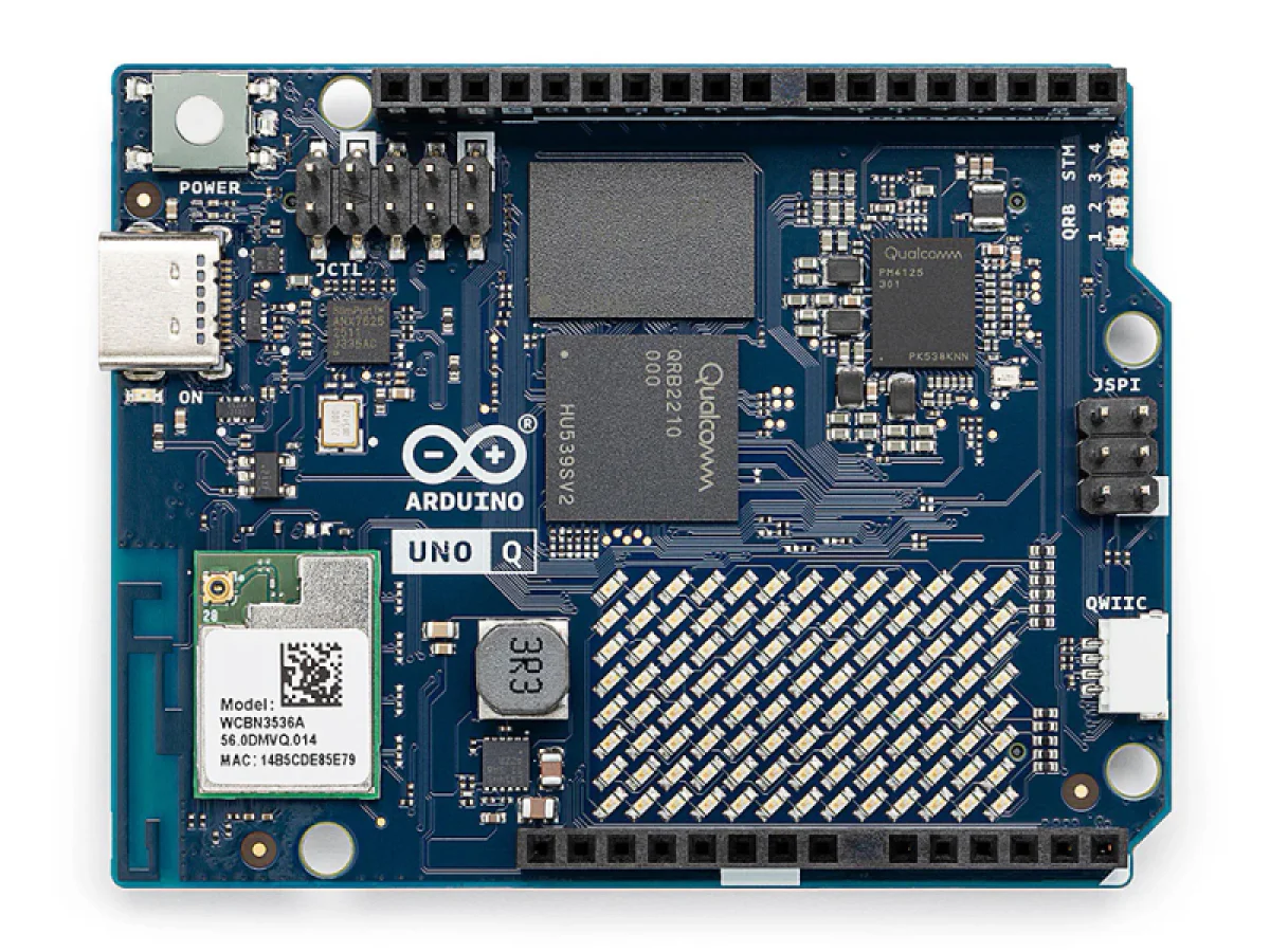 Новый Arduino UNO Q: 4 ГБ ОЗУ для проектов ИИ и IoT всего за $59