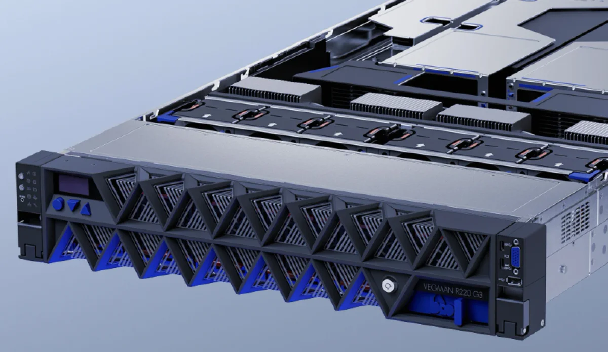 Российские серверы на новейших Intel Xeon: Vegman R220 G3 от YADRO