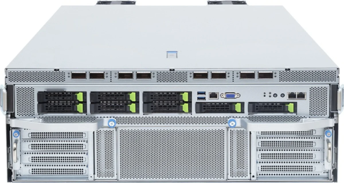 Мощь ИИ в 4OU: Giga Computing представила сервер TO46-SD3 с жидкостным охлаждением на NVIDIA HGX B300