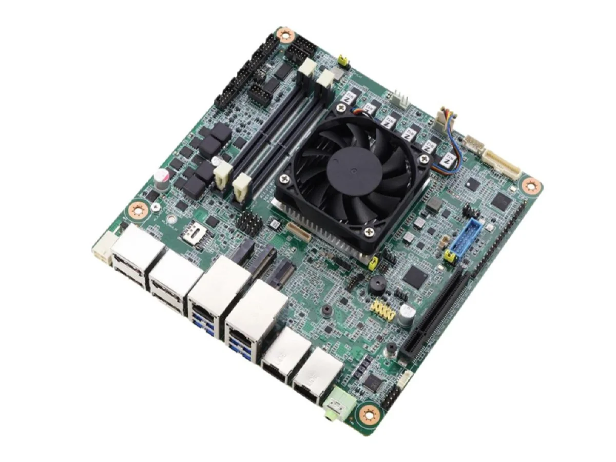 Четыре 4K-экрана на одной mini-ITX: AAEON представила плату MIX-PTLWV1 на Intel Panther Lake