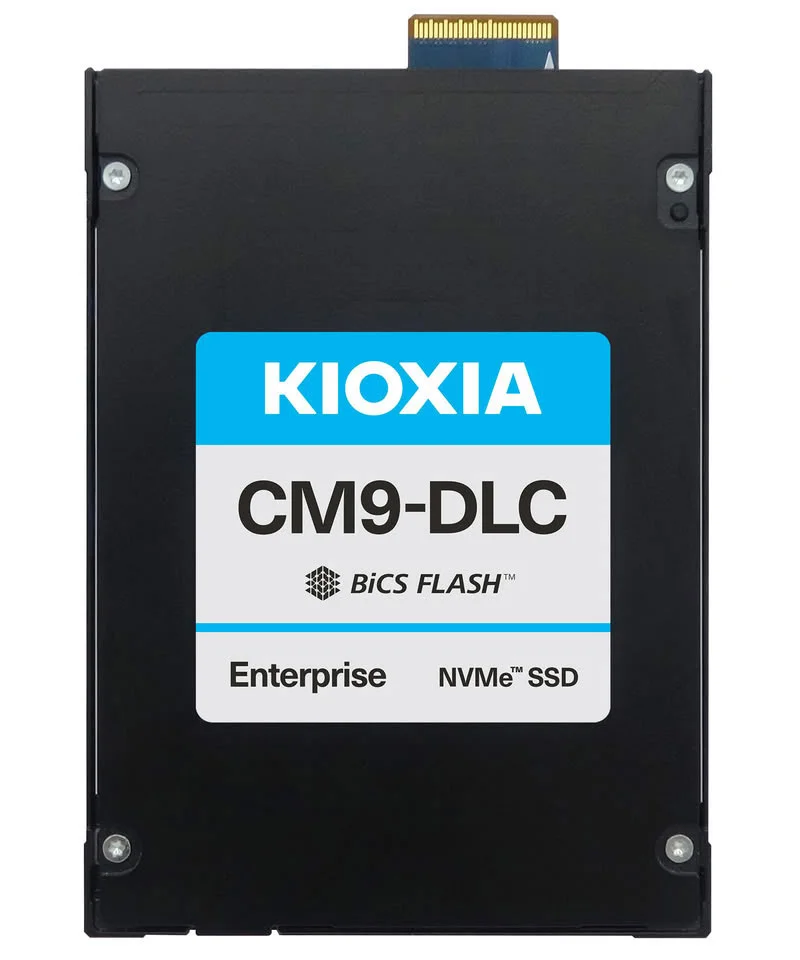 Kioxia выпустила SSD CM9-DLC объёмом до 30,72 Тбайт с поддержкой жидкостного охлаждения