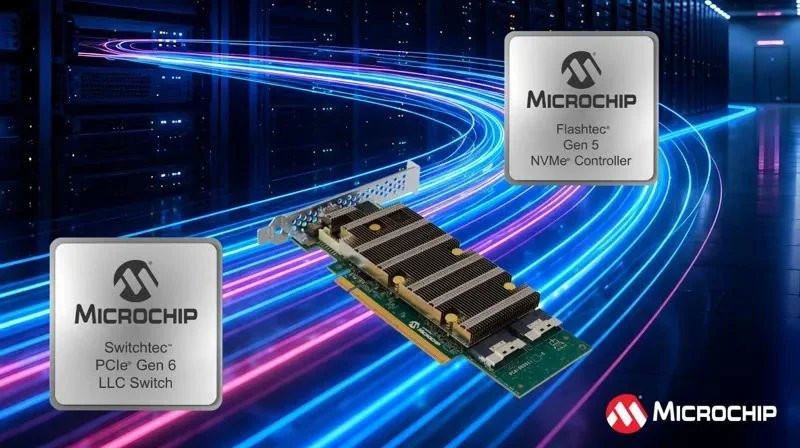 Microchip анонсировала PCIe 6.0-коммутатор Switchtec, SSD-контроллер Flashtec 5016 и новый RAID-адаптер Adaptec SmartRAID 4300