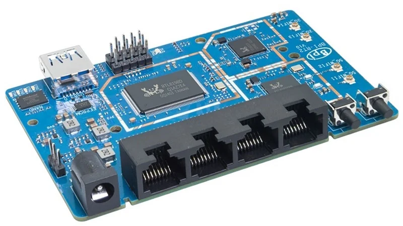 Плата Banana Pi BPI-RT2 создана для маршрутизаторов с поддержкой Wi-Fi 6