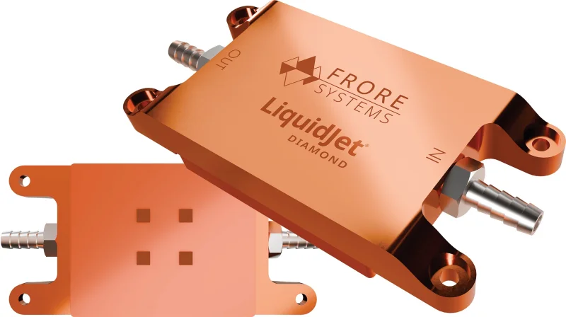 Frore Systems представила систему охлаждения LiquidJet Diamond с алмазными пластинами