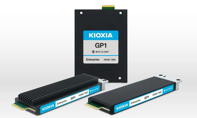 Kioxia представила SSD GP1 с XL-Flash третьего поколения и скоростью до 20 млн IOPS